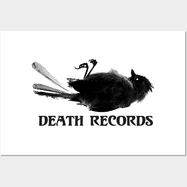 Death Records Wall Art by happyartresult